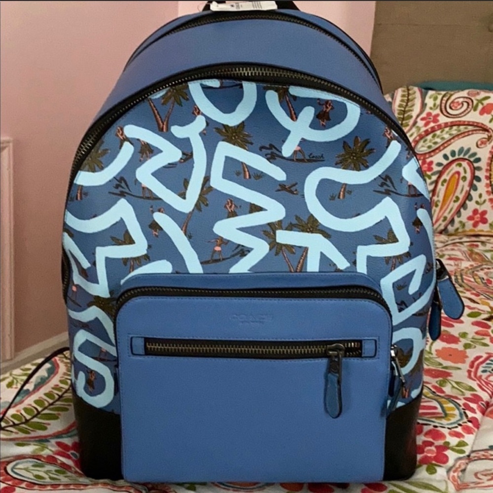 Men’s coach Keith batting backpack pack wallet